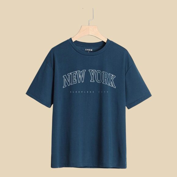 New York Crew Neck Tee (kids medium)